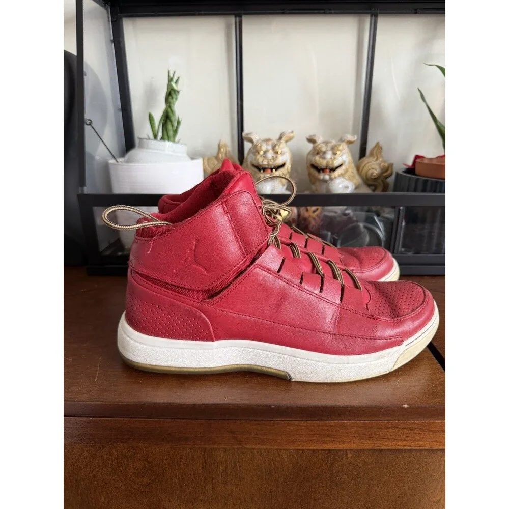 Men's Air Jordan Formula Shoes, Varsity Red, Size 10.5, Used